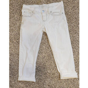 Hydraulic Women's Capris White Jean Capris Women's Capris Size 9/10
